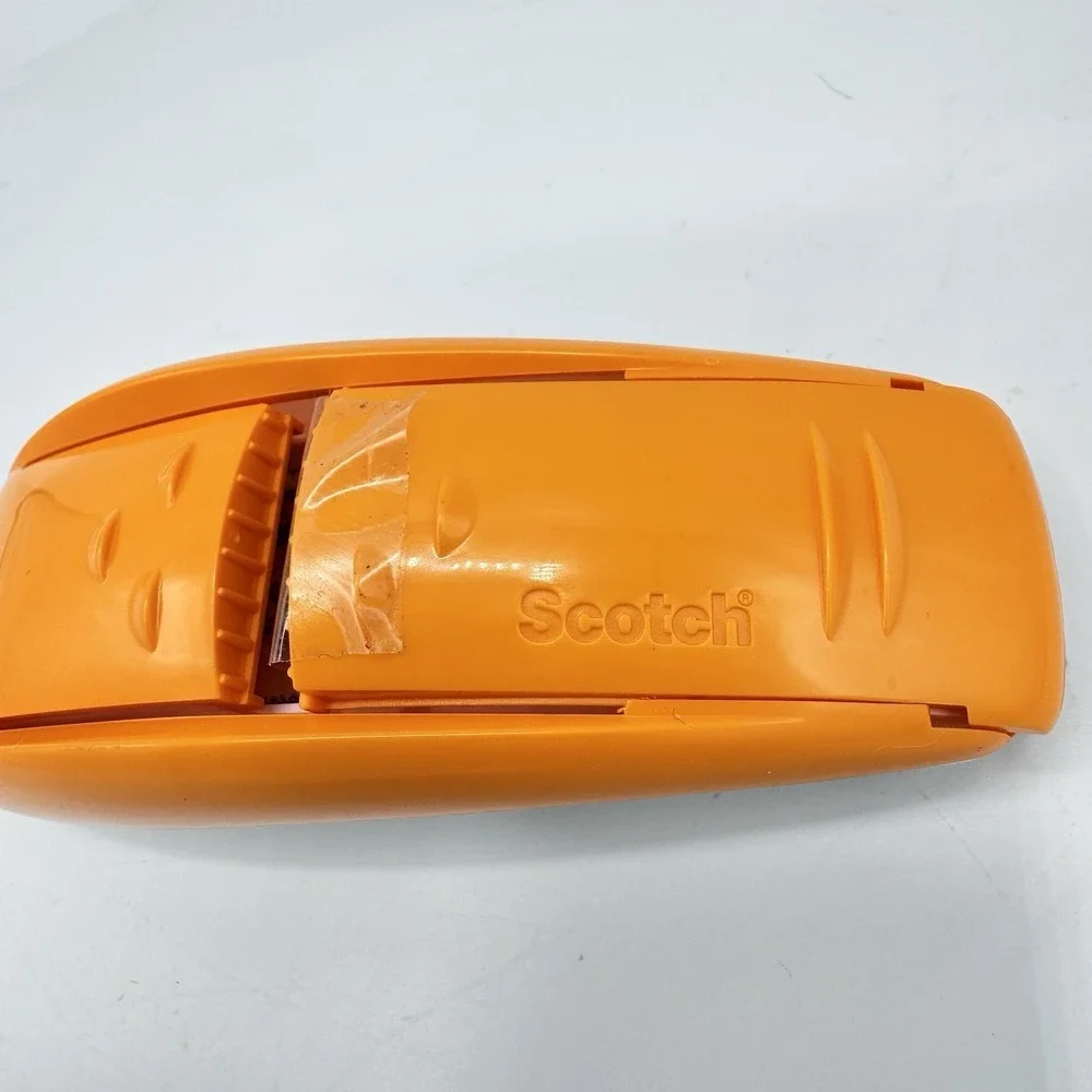 Scotch Pop-Up Tape Handband Dispenser Orange Wrist Band Discontinued